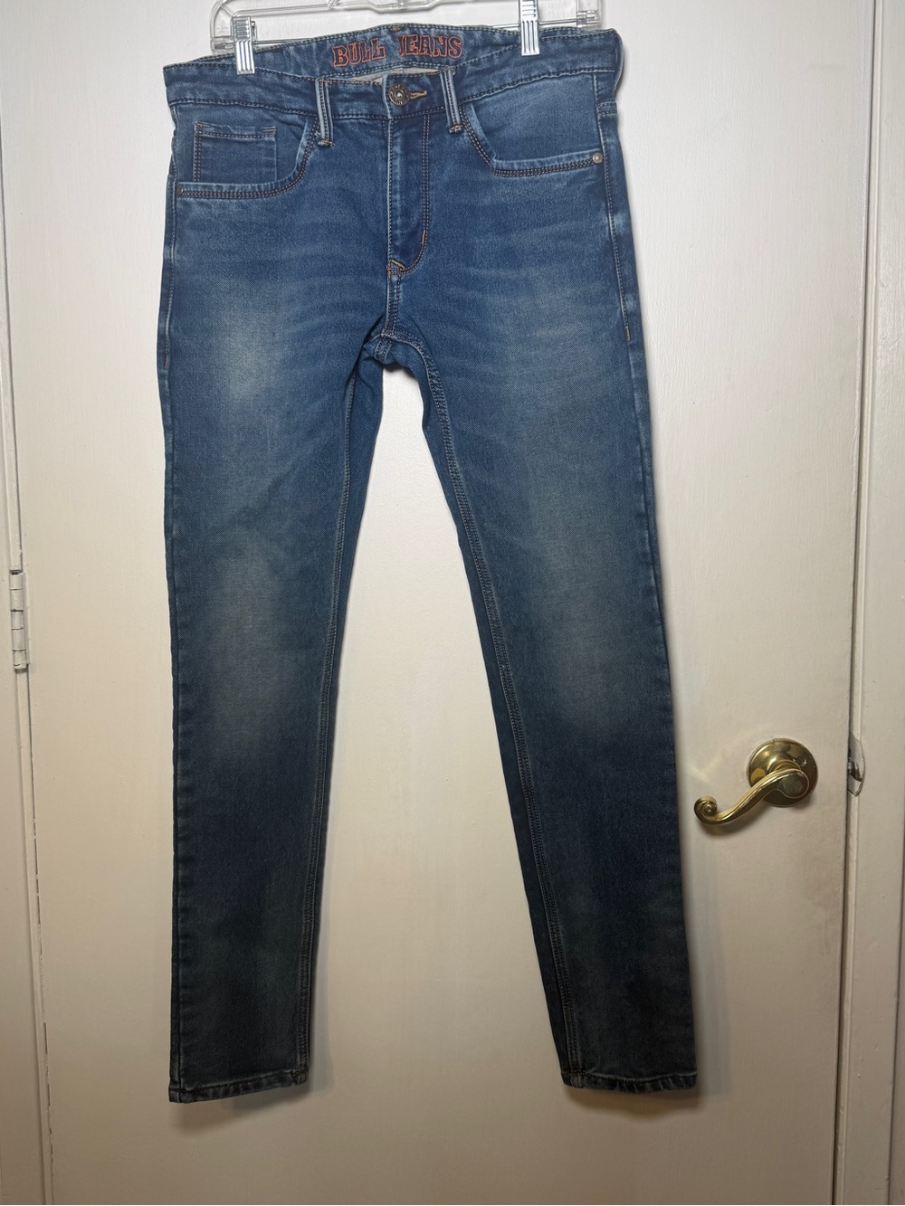 Bull Jeans Women's Slim Straight Skinny Blue Denim 30x30